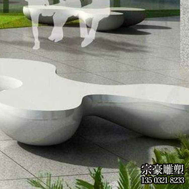 玻璃鋼異形凳子，室內外美陳創意坐凳