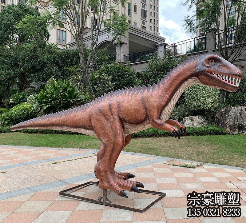 玻璃鋼仿真恐龍侏羅紀(jì)動(dòng)物雕塑